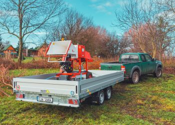 pojízdný štěpkovač vysočina