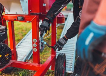 pojízdný štěpkovač vysočina