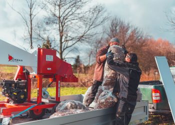 pojízdný štěpkovač vysočina